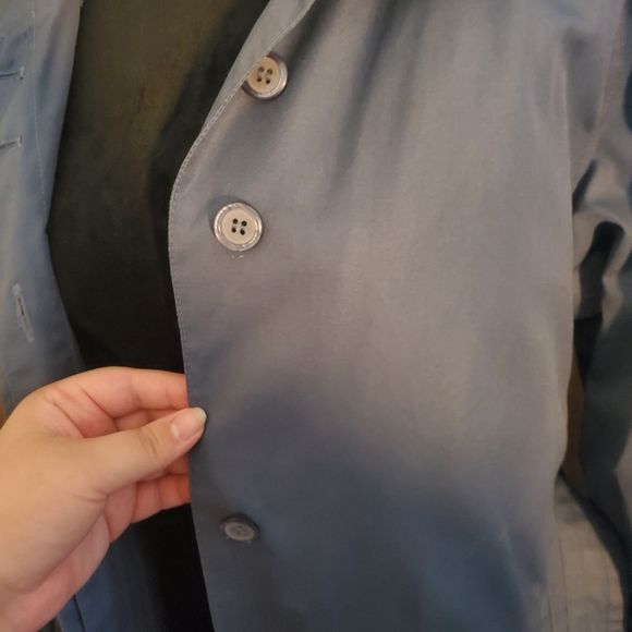 Vintage London Fog Periwinkle "car coat" - Picture 11 of 15